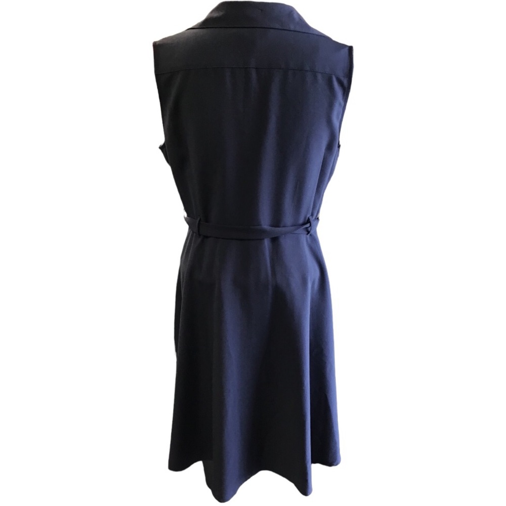 Sharagano Navy Blue Dress - Picture 2 of 6